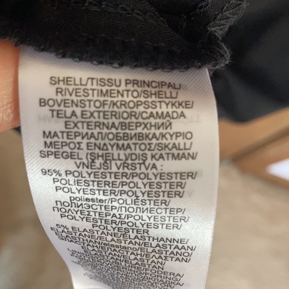 Plus size chaps dress knot front black with stretch party size 18W - Picture 11 of 15